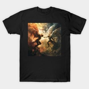 Angel vs Devil T-Shirt